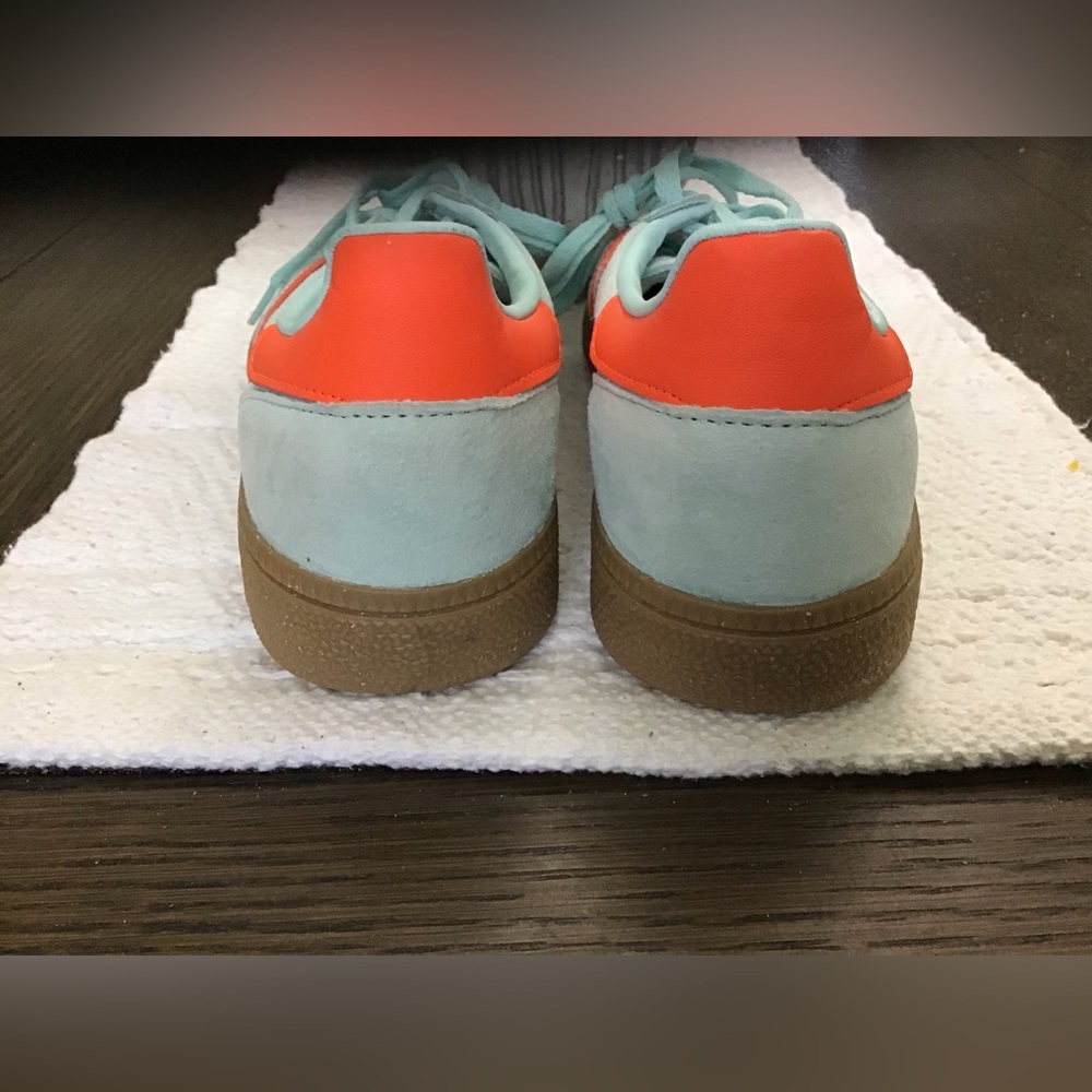 Adidas Handball Spezial Semi Flash Aqua Women’s Size 7 - Picture 7 of 10